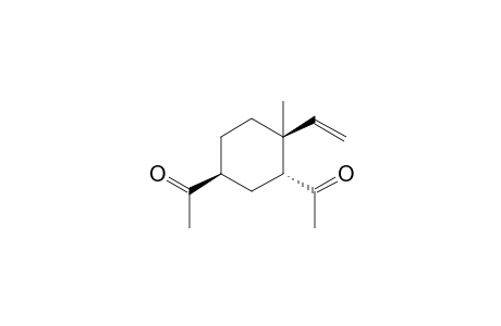 3-trans-Acetyl-4-trans-methyl-4-cis-vinylcyclohexyl methyl ketone