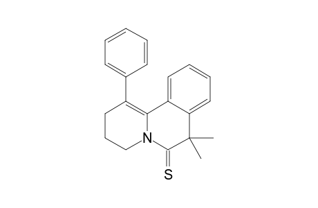 7,7-dimethyl-1-phenyl-3,4-dihydro-2H-pyrido[2,1-a]isoquinoline-6-thione