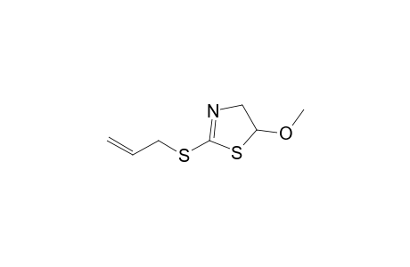 2-(allylsulfanyl)-5-methoxy-4,5-dihydro-1,3-thiazole