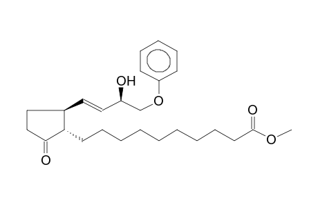 11-DEOXY-16-PHENOXY-15BETA-TRIHOMOPROSTAGLANDIN-E1, METHYL ESTER