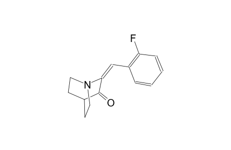 (2E)-2-(2-fluorobenzylidene)-1-azabicyclo[2.2.2]octan-3-one