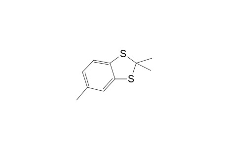 1,3-Benzodithiole, 2,2,5-trimethyl-