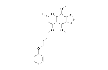5,8-Dimethoxy-4-(4-phenoxybutoxy)psoralen