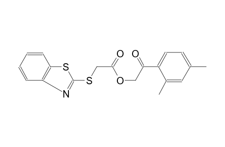 (Benzothiazol-2-ylsulfanyl)acetic acid, 2-(2,4-dimethylphenyl)-2-oxoethyl ester