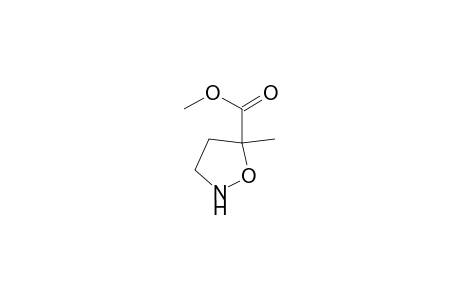 5-Methyl-5-isoxazolidinecarboxylic acid methyl ester