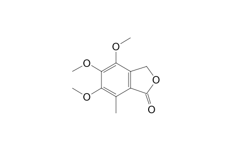7-methyl-4,5,6-trimethoxyphthalide