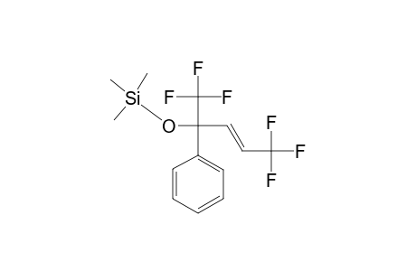 (E)-4,4,4-TRIFLUORO-1-PHENYL-1-(TRIFLUOROMETHYL)-BUT-2-ENYL-TRIMETHYLSILYLETHER