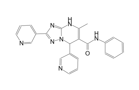 5-methyl-N-phenyl-2,7-di(3-pyridinyl)-4,7-dihydro[1,2,4]triazolo[1,5-a]pyrimidine-6-carboxamide