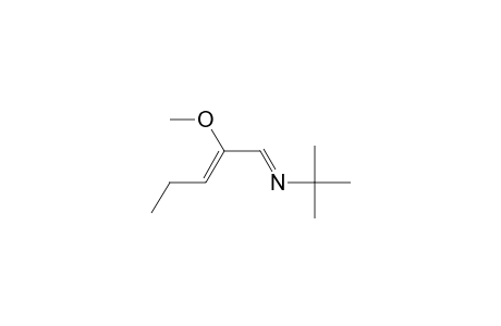 2-Propanamine, N-(2-methoxy-2-pentenylidene)-2-methyl-
