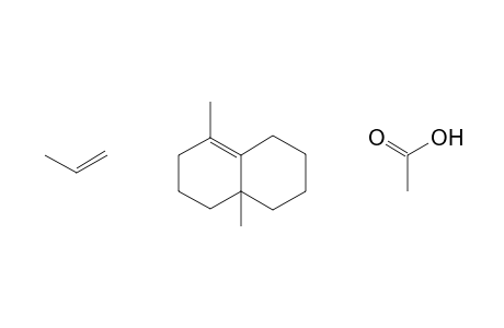 Acetic acid, 3-hydroxy-6-isopropenyl-4,8a-dimethyl-1,2,3,5,6,7,8,8a-octahydronaphthalen-2-yl ester