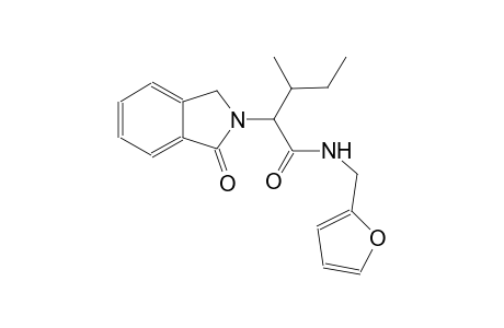1H-isoindole-2-acetamide, N-(2-furanylmethyl)-2,3-dihydro-alpha-[(1R)-1-methylpropyl]-1-oxo-, (alpha~2~S)-