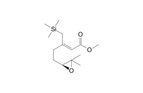 (Z)-5-[(2S)-3,3-dimethyl-2-oxiranyl]-3-(trimethylsilylmethyl)-2-pentenoic acid methyl ester
