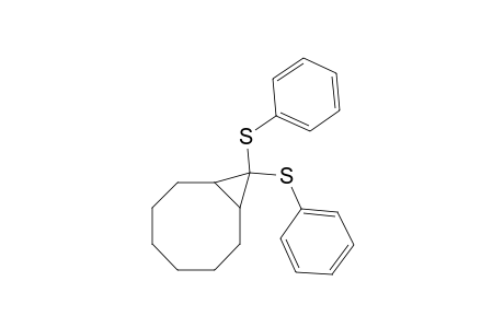Bicyclo[6.1.0]nonane, 9,9-bis(phenylthio)-, cis-