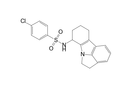 Benzenesulfonamide, 4-chloro-N-(4,5,7,8,9,10-hexahydropyrrolo[3,2,1-jk]carbazol-7-yl)-