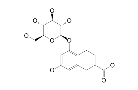 ACERATOSIDE;(7-HYDROXY-1,2,3,4-TETRAHYDRO-NAPHTHALENE-2-CARBOXYLIC-ACID-BETA-D-GLUCOSIDE