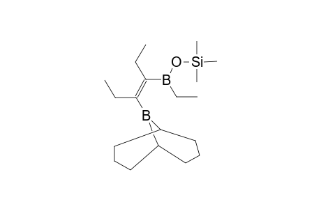 3-[1',5'-Cyclooctanediylboryl]-4-[ethyl(trimethylsilyloxy)boryl] cis-3-hexene