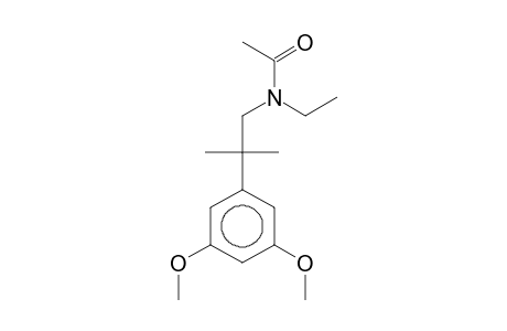 N-[2-(3,5-Dimethoxy-phenyl)-2-methyl-propyl]-N-ethyl-acetamide