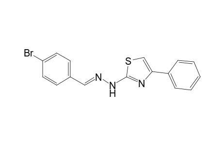 2-(2-(4-Bromobenzylidene)hydrazinyl)-4-phenylthiazole