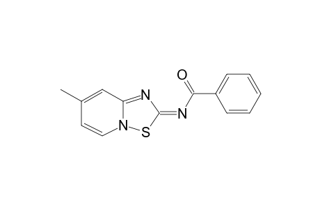 Benzamide, N-(7-methyl-2H-[1,2,4]thiadiazolo[2,3-a]pyridin-2-yliden)-