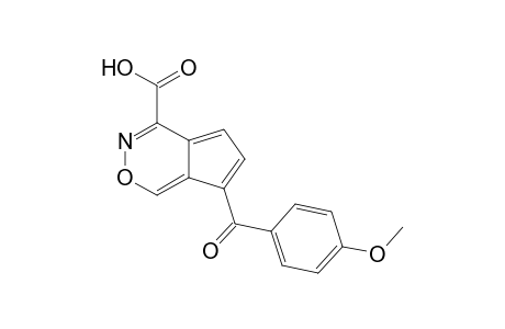 7-(4-Methoxybenzoyl)cyclopenta[d][1,2]oxazin-4-carboxylic acid