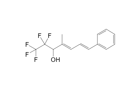 (4E,6E)-1,1,1,2,2-pentafluoro-4-methyl-7-phenyl-3-hepta-4,6-dienol