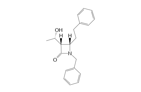 (3S,4S)-1-benzyl-3-[(1S)-1-hydroxyethyl]-4-phenethyl-azetidin-2-one
