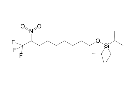 Triisopropyl[1-(2',2',2'-trifluoro-1'-nitroethyl)]heptyloxy]silane