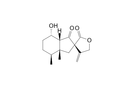 (+)-1a-hydroxy-7-epi-9-oxo-bakkenolide A