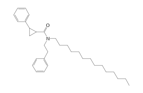 Cyclopropanecarboxamide, 2-phenyl-N-(2-phenylethyl)-N-tetradecyl-