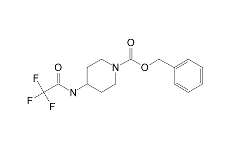 1-Benzyloxycarbonyl-4-piperidinamine, N-trifluoroacetyl-