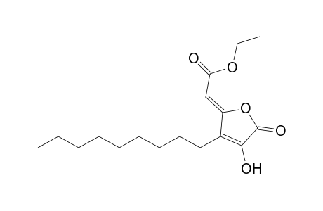 (2Z)-Ethyl 2-[4-Hydroxy-3-nonyl-5-oxofuran-2(5H)-ylidene]acetate