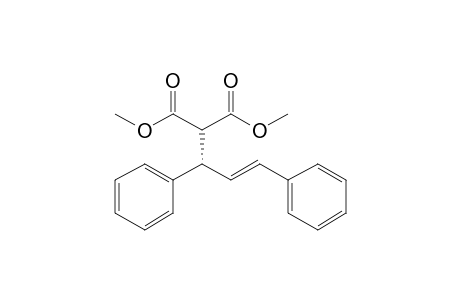 2-[(E,1S)-1,3-diphenylallyl]malonic acid dimethyl ester