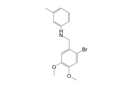 N-(2-bromo-4,5-dimethoxybenzyl)-3-methylaniline