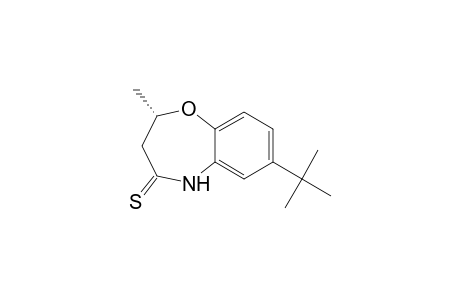 2,3-Dihydro-2(S)-methyl-7-(t-butyl)-1,5-benzoxazepin-4(5H)-thione
