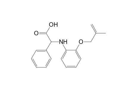 Benzeneacetic acid, .alpha.-[[2-[(2-methyl-2-propenyl)oxy]phenyl]amino]-