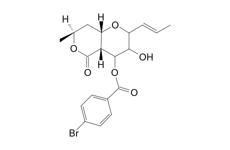 (2R,3R,4R,4aR,7R,8aS)-Octahydro-3-hydroxy-7-methyl-5-oxo-2-[(1E)-prop-1-enyl]pyrazano[4,3-b]pyran-4-yl 4-Bromobenzoate