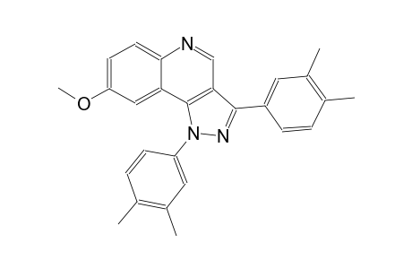 1,3-bis(3,4-dimethylphenyl)-8-methoxy-1H-pyrazolo[4,3-c]quinoline