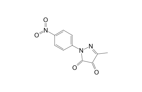 5-Methyl-2-(4-nitrophenyl)-2-pyrazoline-3,4-quinone