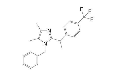 1-(1-Benzyl-4,5-dimethylimidazol-2-yl)-1-(4-trifluoromethylphenyl)ethane
