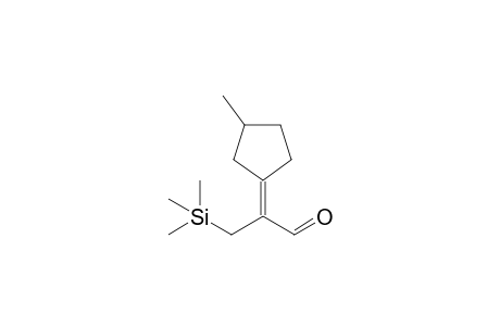2-(3-Methylcyclopentylidene)-3-(trimethylsilyl)propanal