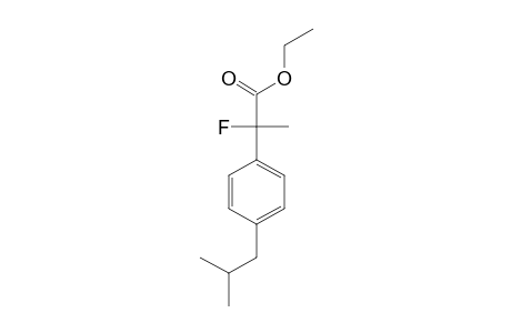 ETHYL-2-FLUORO-2-(4-ISOBUTYLPHENYL)-PROPANOATE