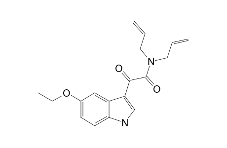 5-ETHOXYINDOLE-3-YL-N,N-DIALLYL-GLYOXALYL-AMIDE