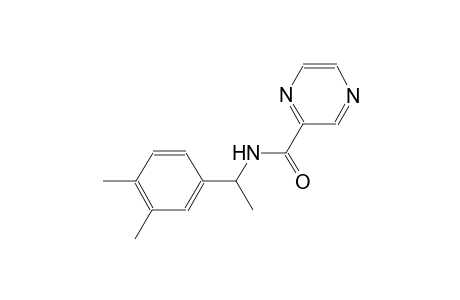N-[1-(3,4-dimethylphenyl)ethyl]-2-pyrazinecarboxamide