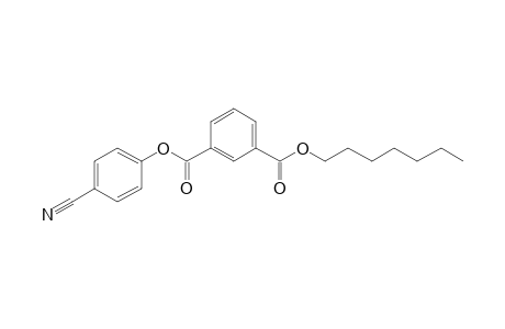 Isophthalic acid, 4-cyanophenyl heptyl ester