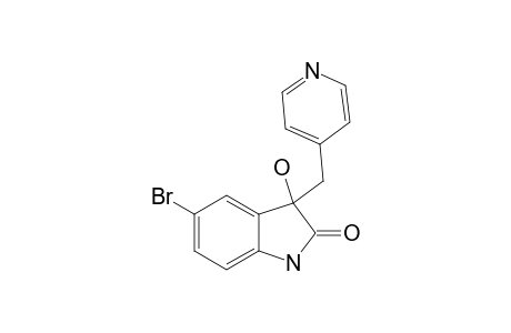 ALPHA-(2-OXO-3-HYDROXY-(5-BROMO)-INDOLINYL-[3])-4-METHYLPYRIDINE
