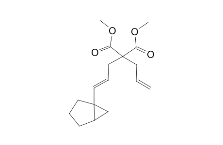 (E)-Dimethyl 2-allyl-2-(3-(bicyclo[3.1.0]hexan-1-yl)allyl)malonate