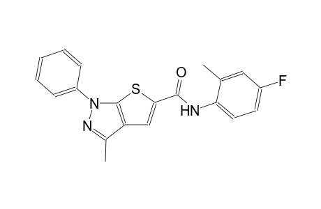 1H-thieno[2,3-c]pyrazole-5-carboxamide, N-(4-fluoro-2-methylphenyl)-3-methyl-1-phenyl-