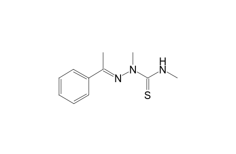 N1-(.alpha.-Methylbenzylidene)-N2,N3-dimethylthiosemicarbazone