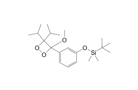 tert-Butyl-[3-(4,4-diisopropyl-3-methoxy-dioxetan-3-yl)phenoxy]-dimethyl-silane
