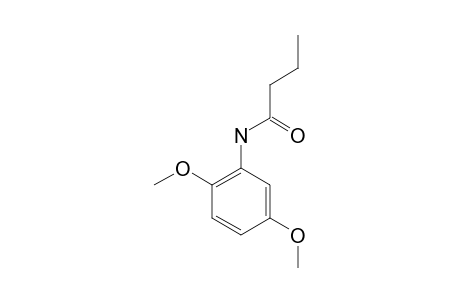 N-(2',5'-DIMETHOXYPHENYL)-BUTANAMIDE